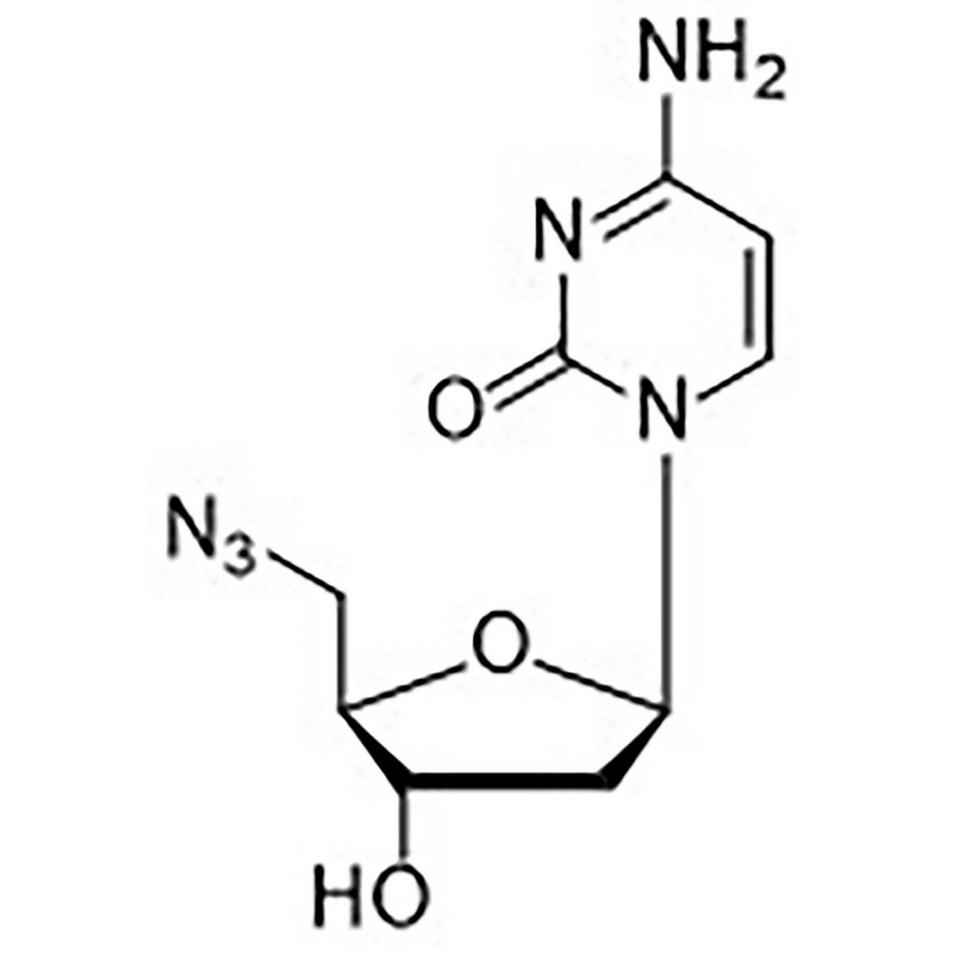 5'-Azido-2',5'-dideoxycytidine, 100 mg, Glass Screw-Top